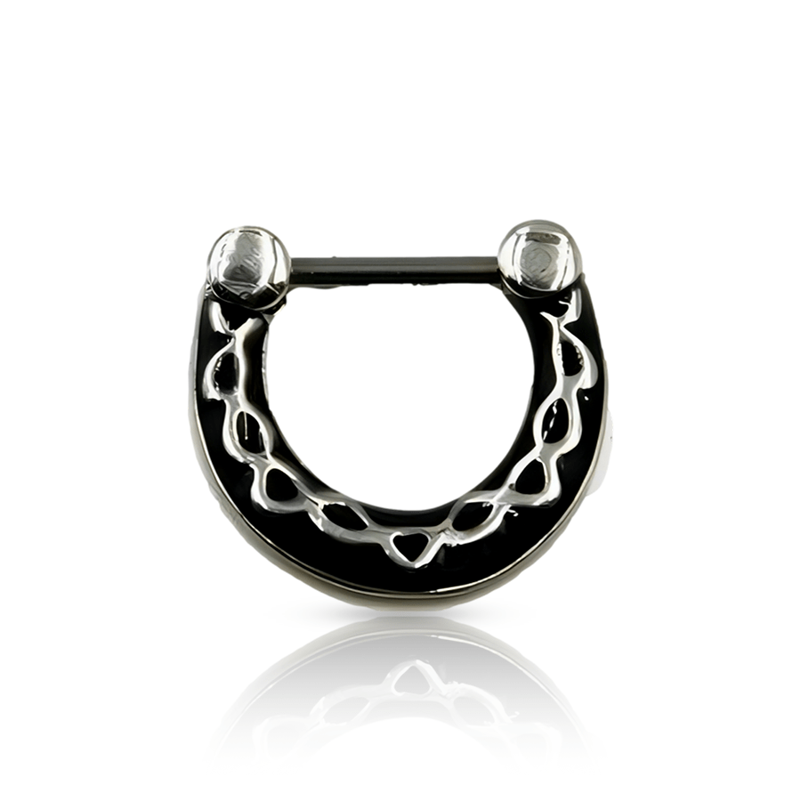 Straight Bar Septum Piercing