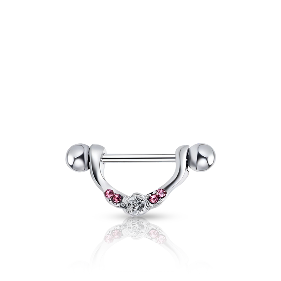 Steel Nipple Piercing