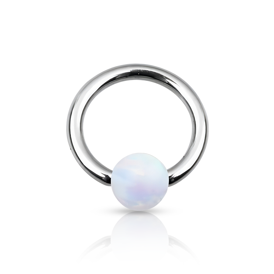 Steel Ring Nipple Piercing