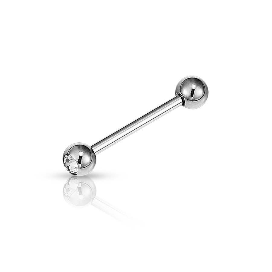 Hard Ball Tongue Piercing  6mm