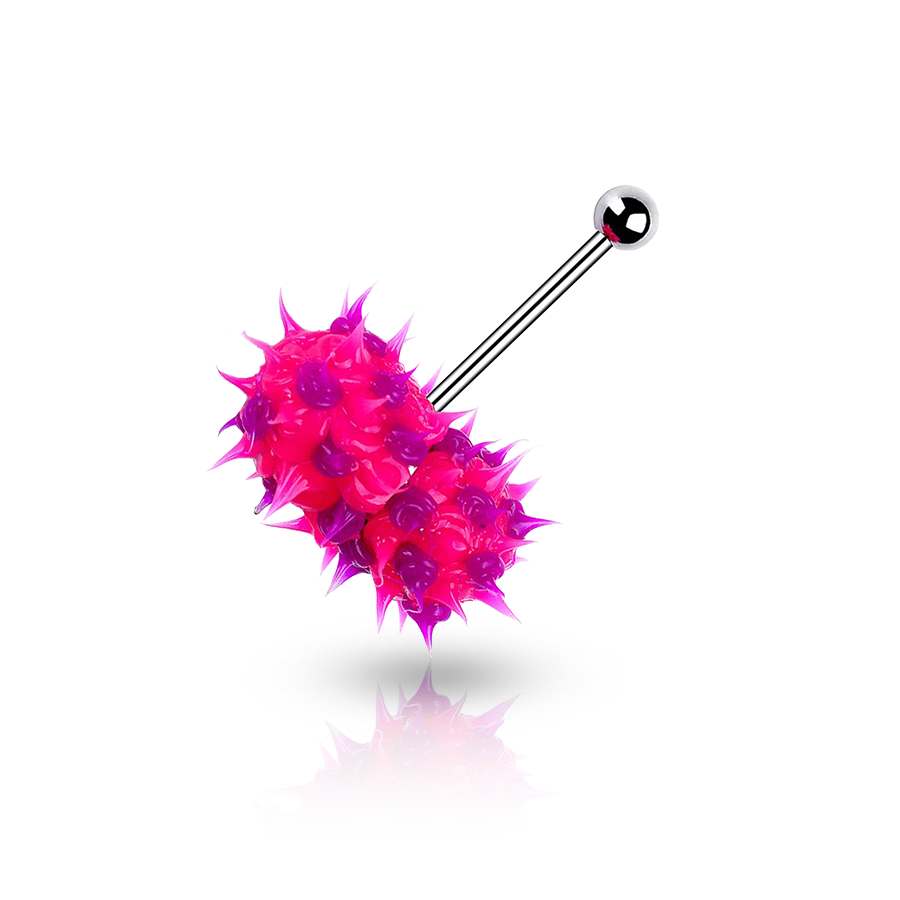 Coloured Vibrating Tongue Piercing