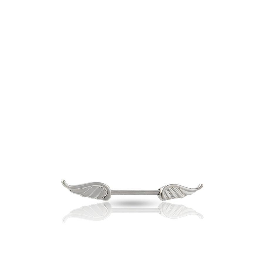 Wings Nipple Piercing