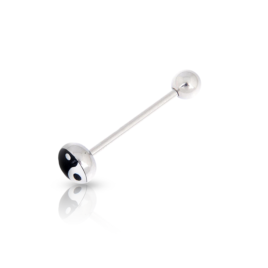 Yin-Yang Tongue Piercing